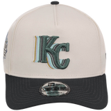 Kansas City Royals MLB Cream Clouds New Era 9FORTY