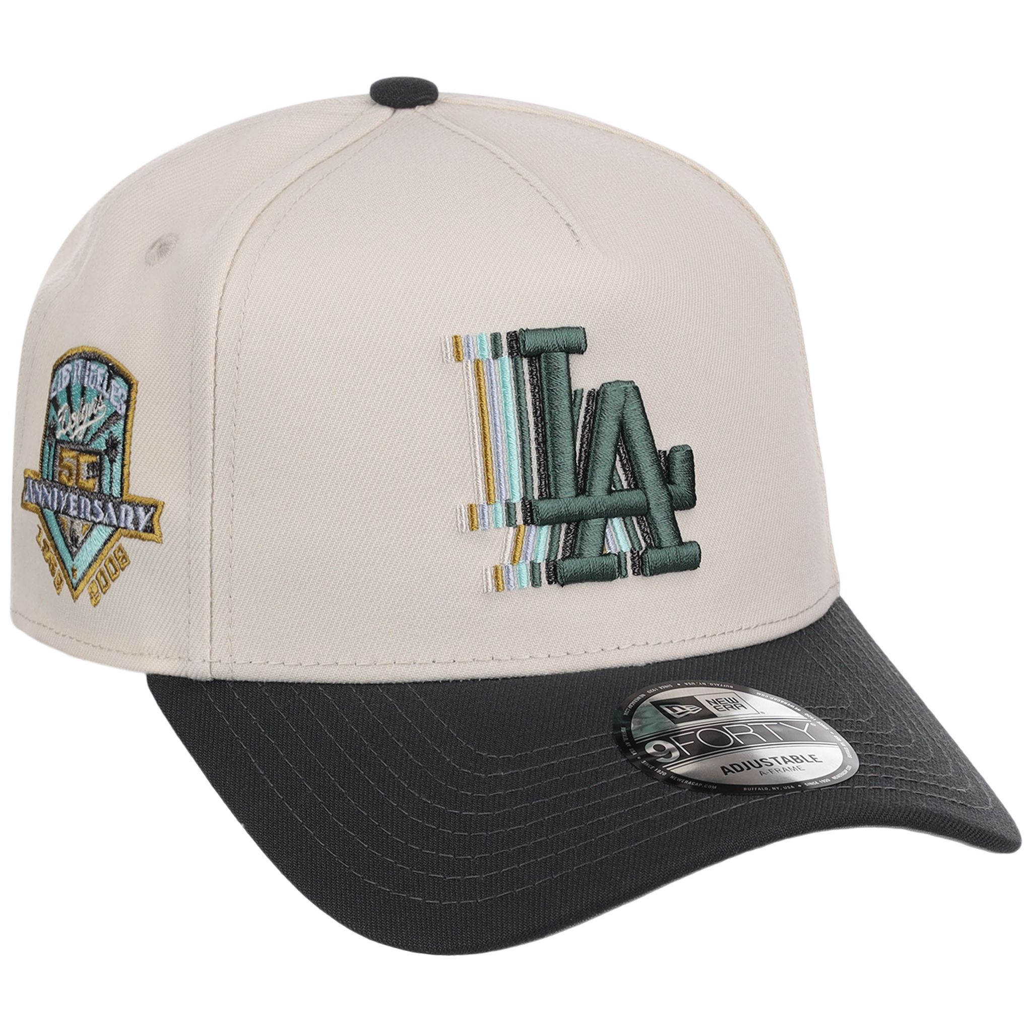 Los Angeles Dodgers MLB Cream Clouds New Era 9FORTY