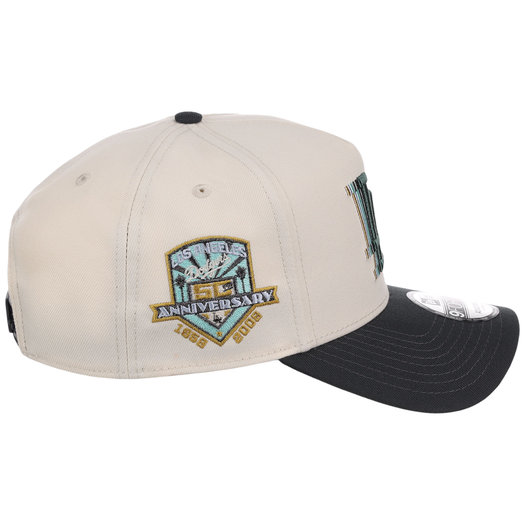 Los Angeles Dodgers MLB Cream Clouds New Era 9FORTY