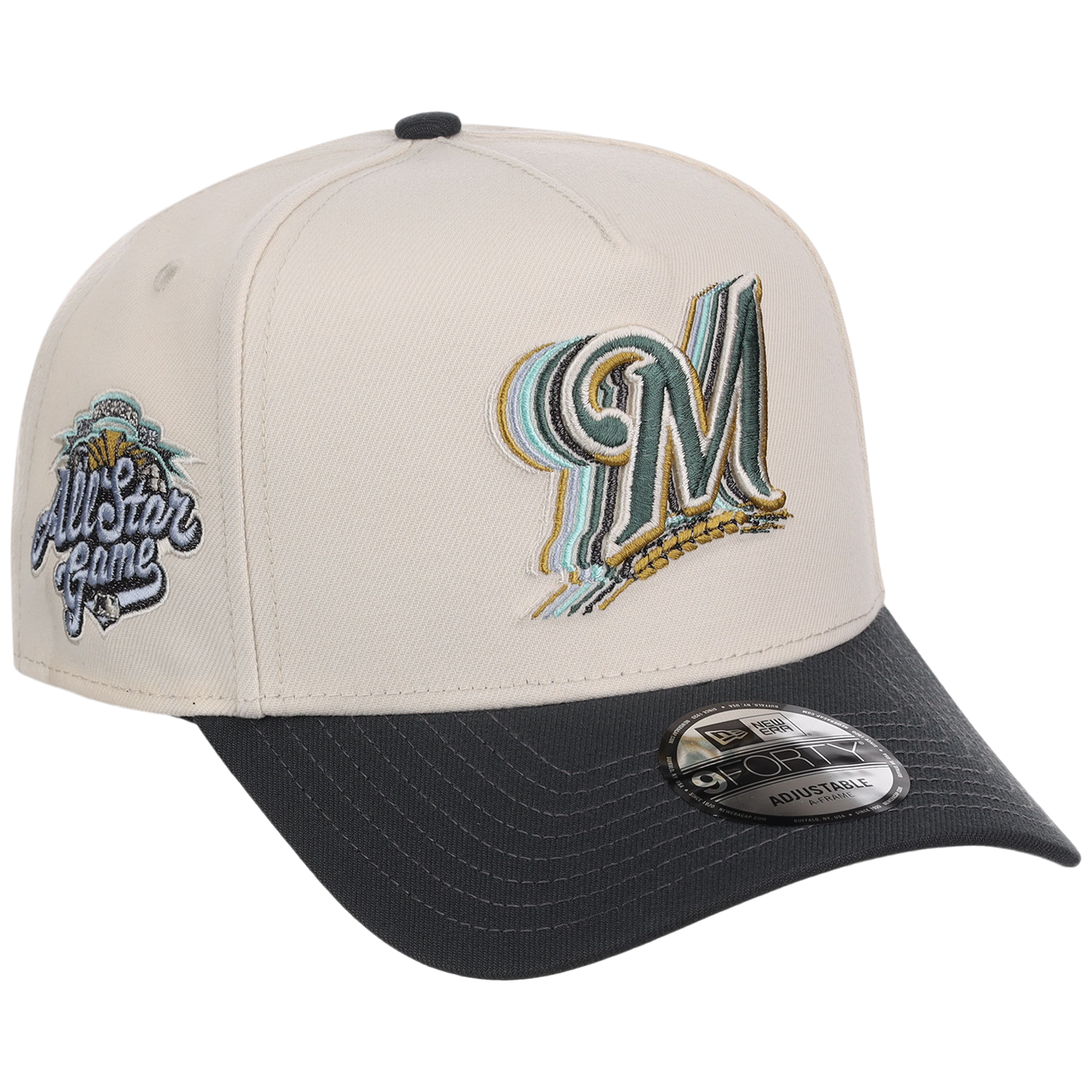 Milwaukee Brewers MLB Cream Clouds New Era 9FORTY