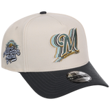 Milwaukee Brewers MLB Cream Clouds New Era 9FORTY