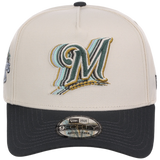 Milwaukee Brewers MLB Cream Clouds New Era 9FORTY