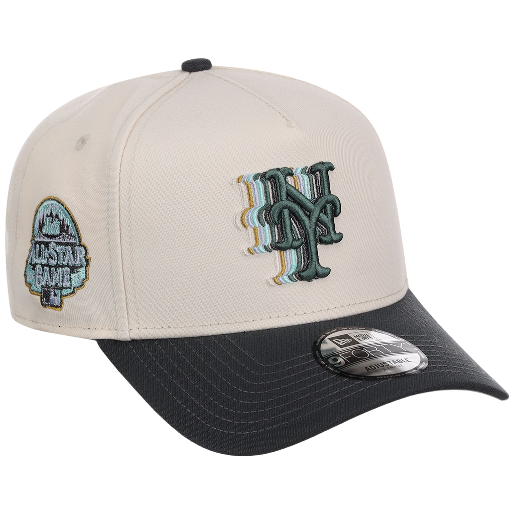 New York Mets MLB Cream Clouds New Era 9FORTY