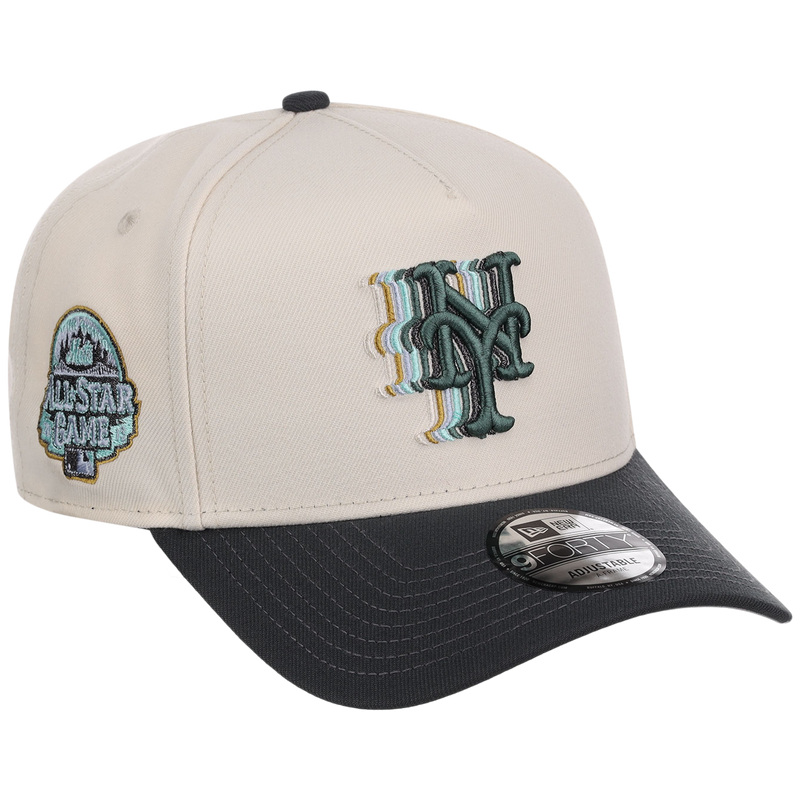 New York Mets MLB Cream Clouds New Era 9FORTY – LidsHatDrop