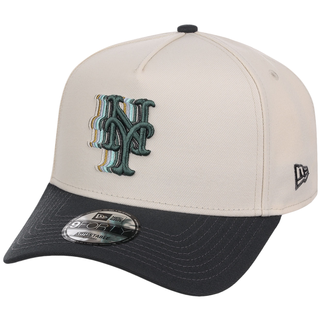 New York Mets MLB Cream Clouds New Era 9FORTY
