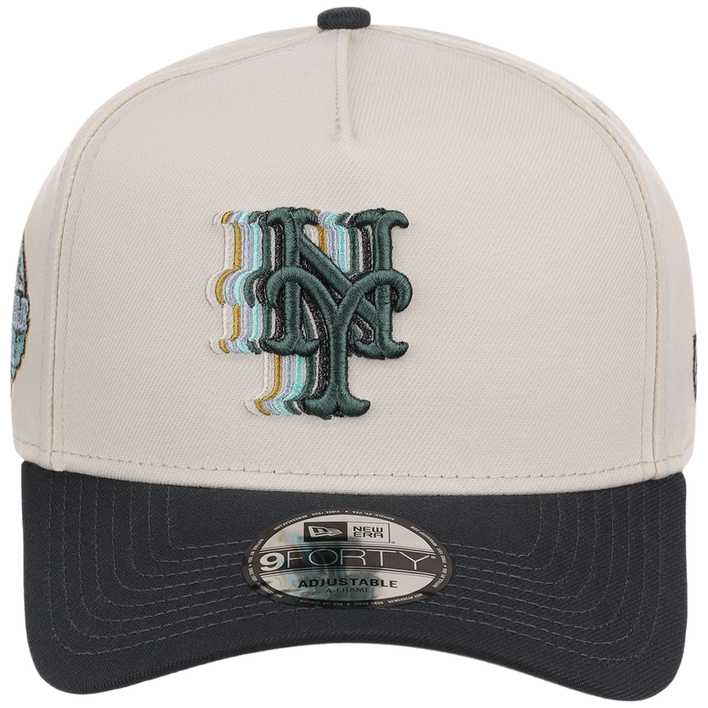 New York Mets MLB Cream Clouds New Era 9FORTY