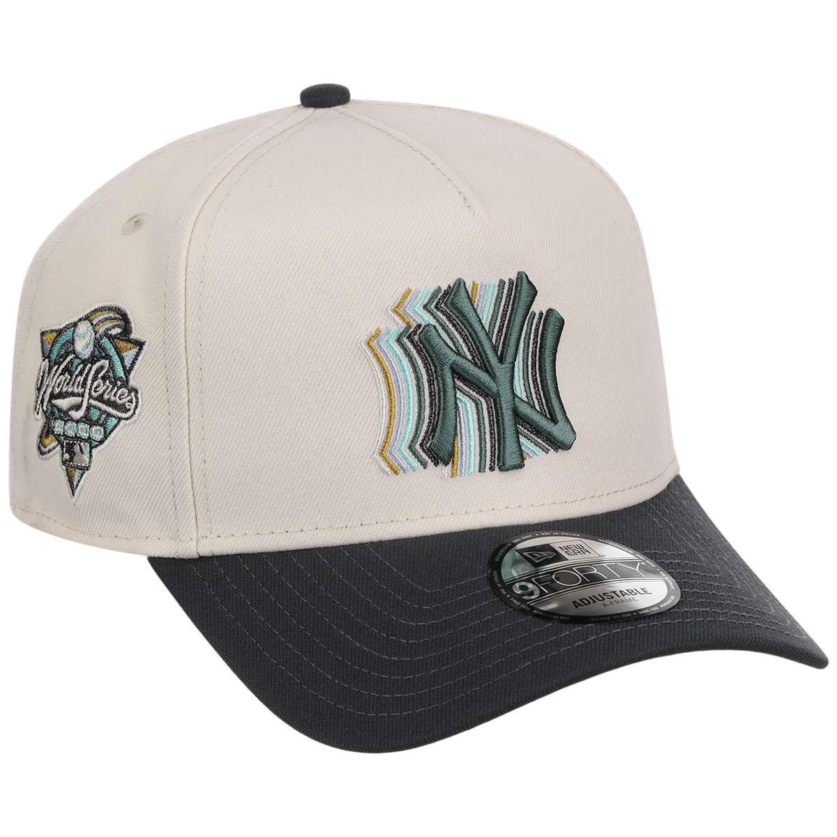 New York Yankees MLB Cream Clouds New Era 9FORTY – Lids HD