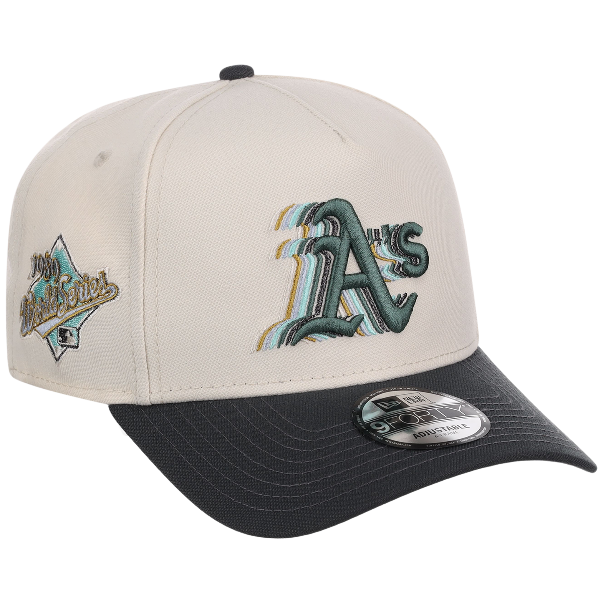 Oakland Athletics MLB Cream Clouds New Era 9FORTY