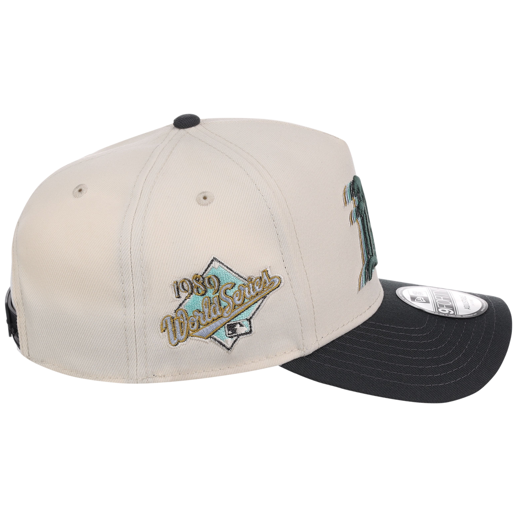 Oakland Athletics MLB Cream Clouds New Era 9FORTY
