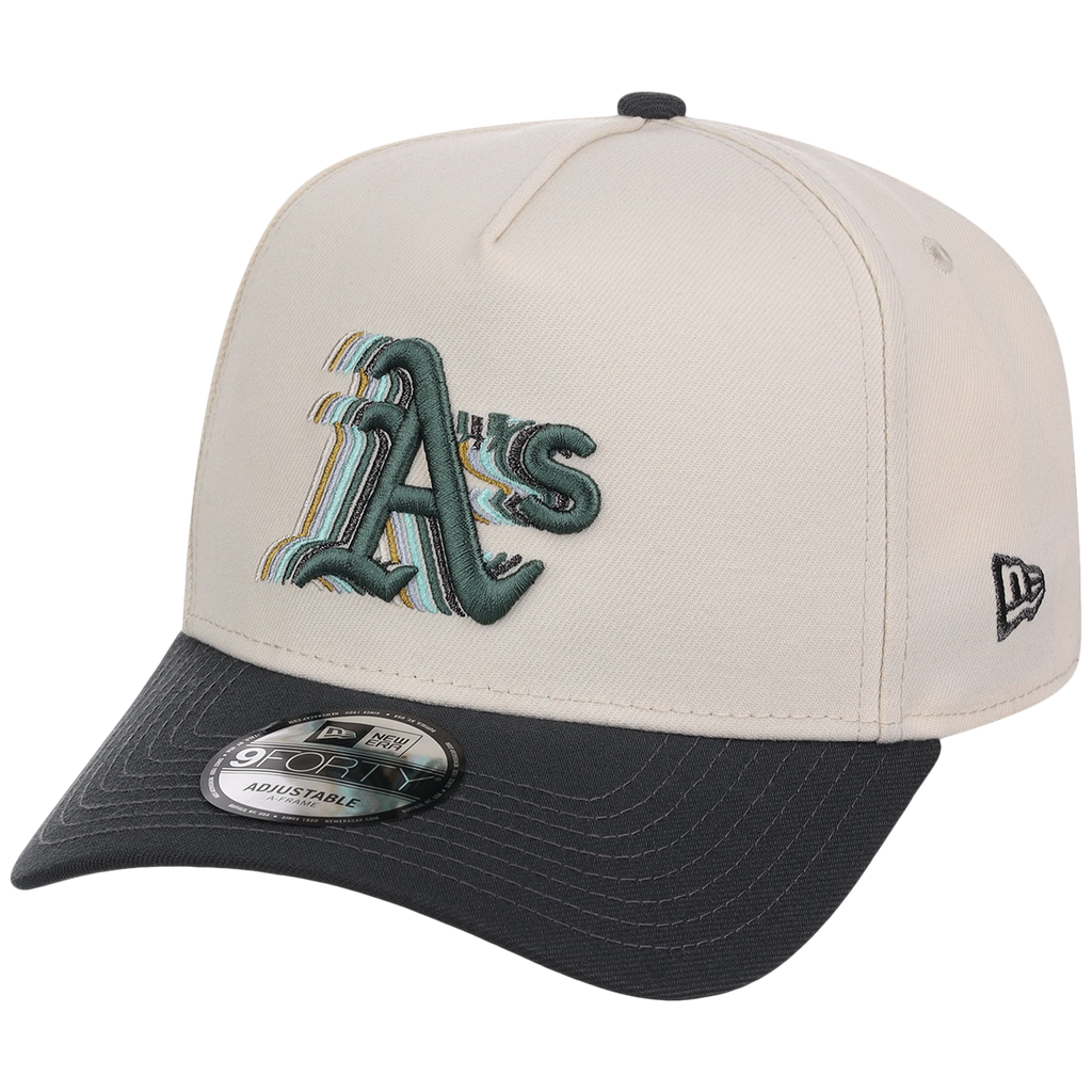 Oakland Athletics MLB Cream Clouds New Era 9FORTY