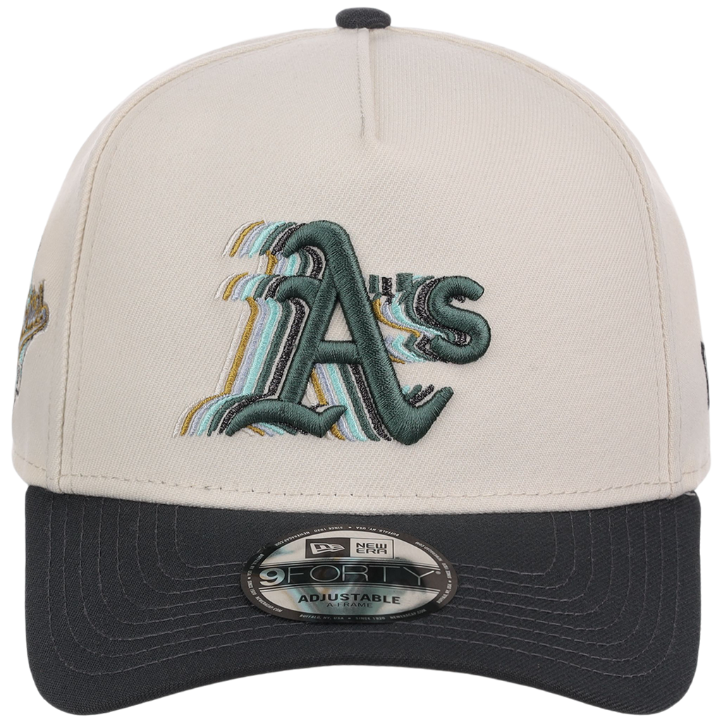 Oakland Athletics MLB Cream Clouds New Era 9FORTY