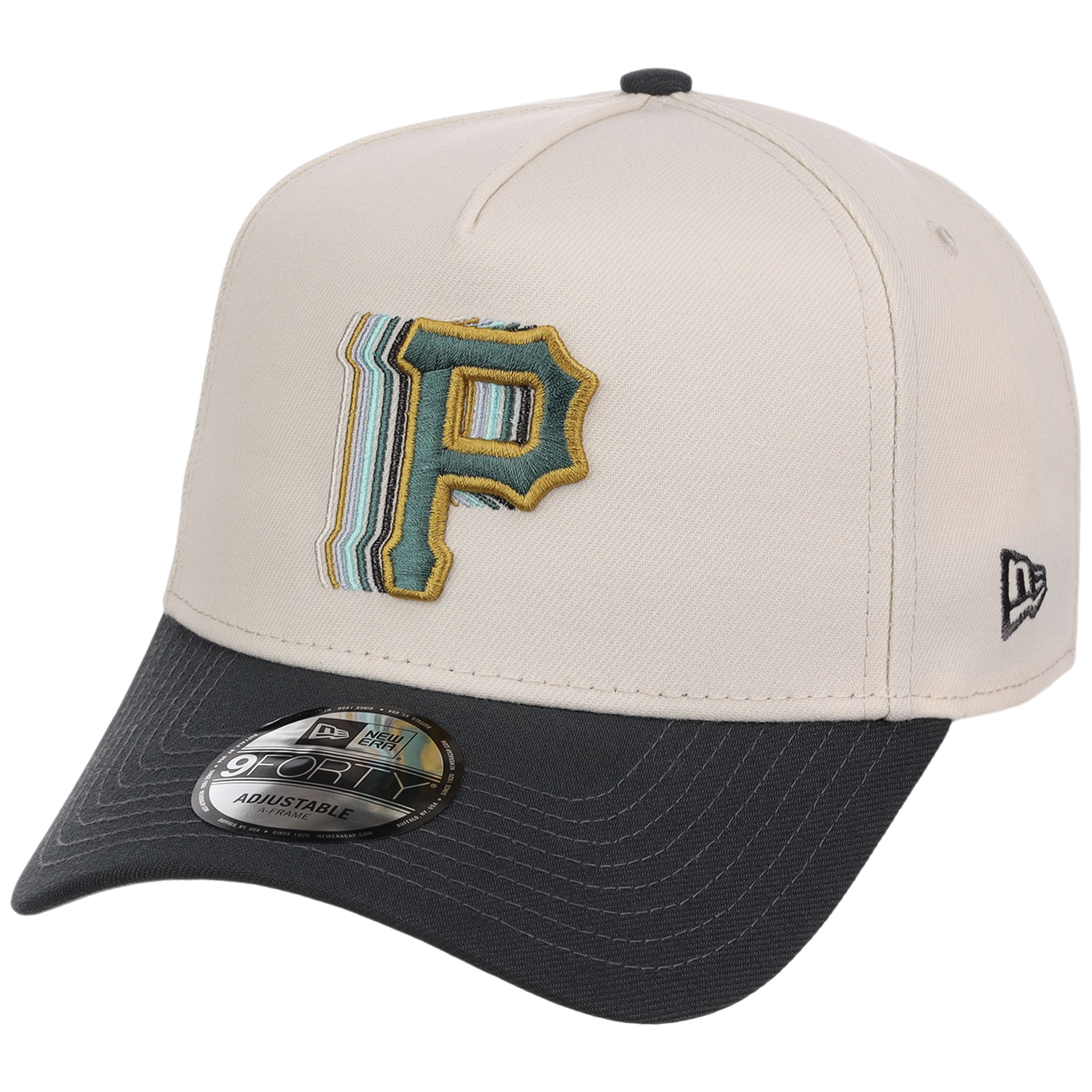 Pittsburgh Pirates MLB Cream Clouds New Era 9FORTY