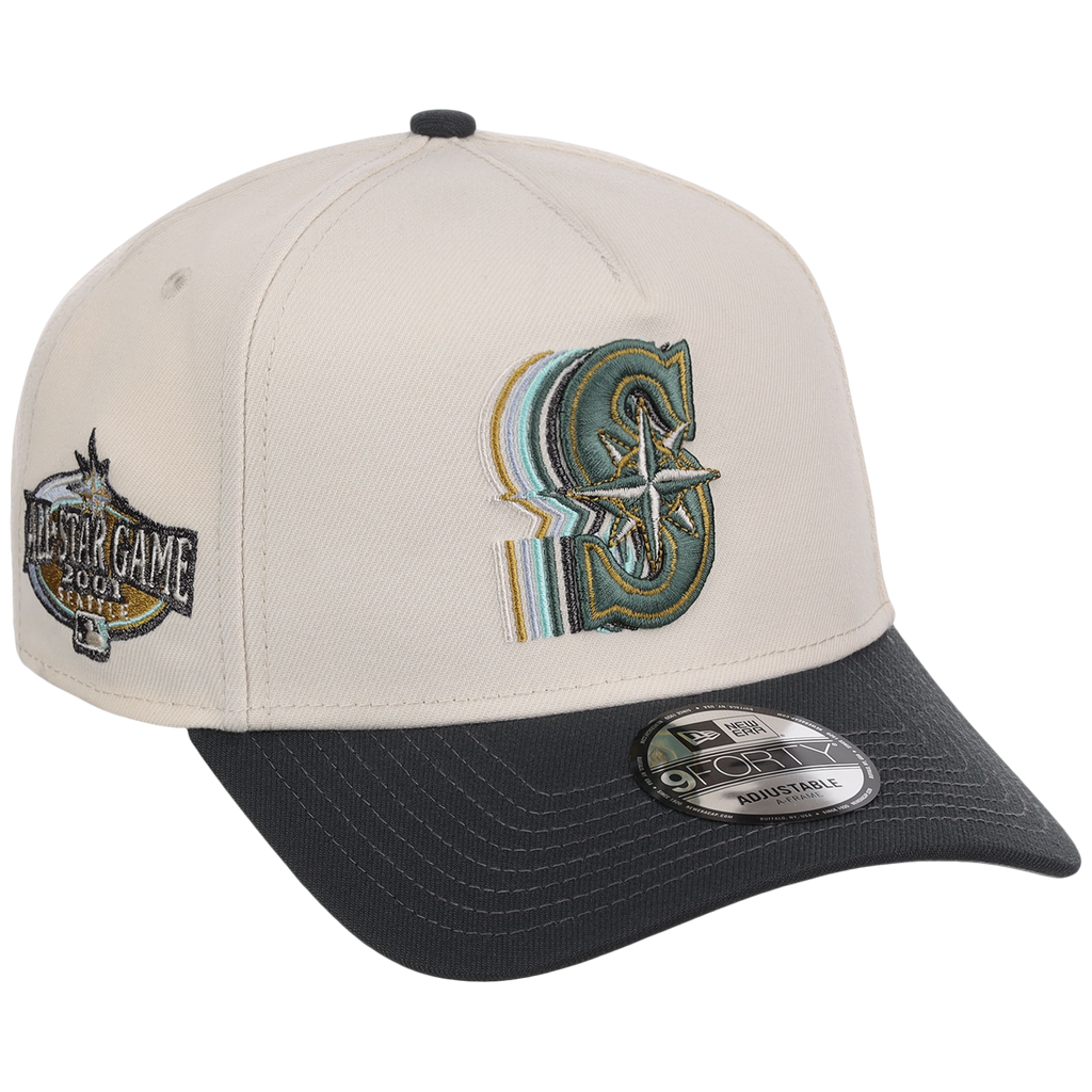 Seattle Mariners MLB Cream Clouds New Era 9FORTY