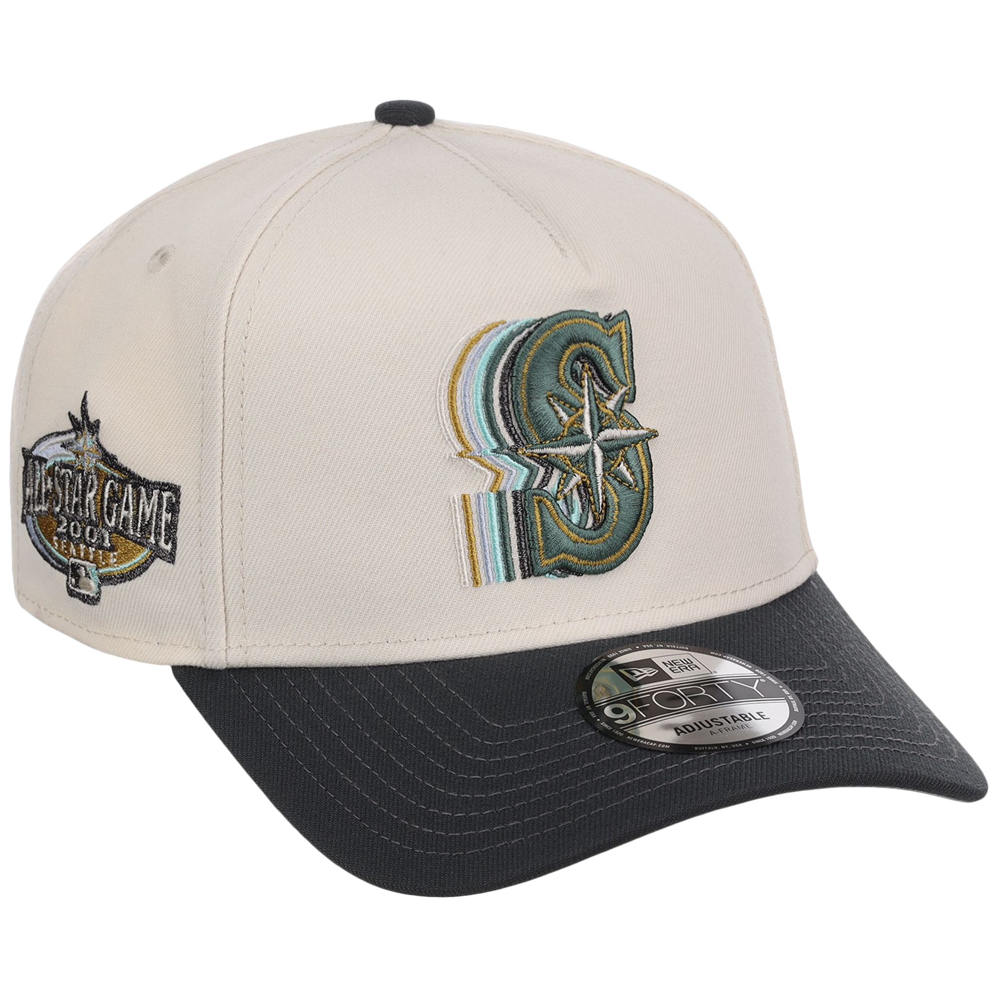 Seattle Mariners MLB Cream Clouds New Era 9FORTY