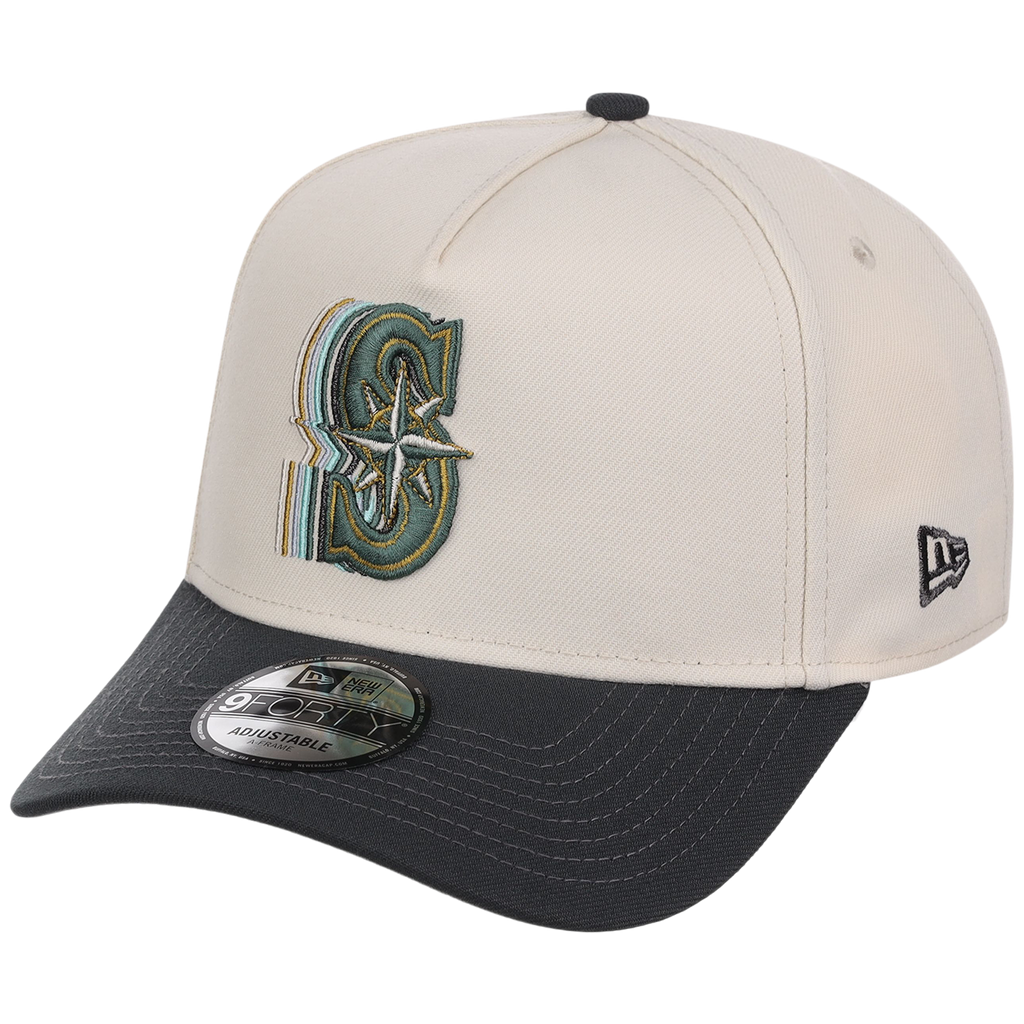 Seattle Mariners MLB Cream Clouds New Era 9FORTY