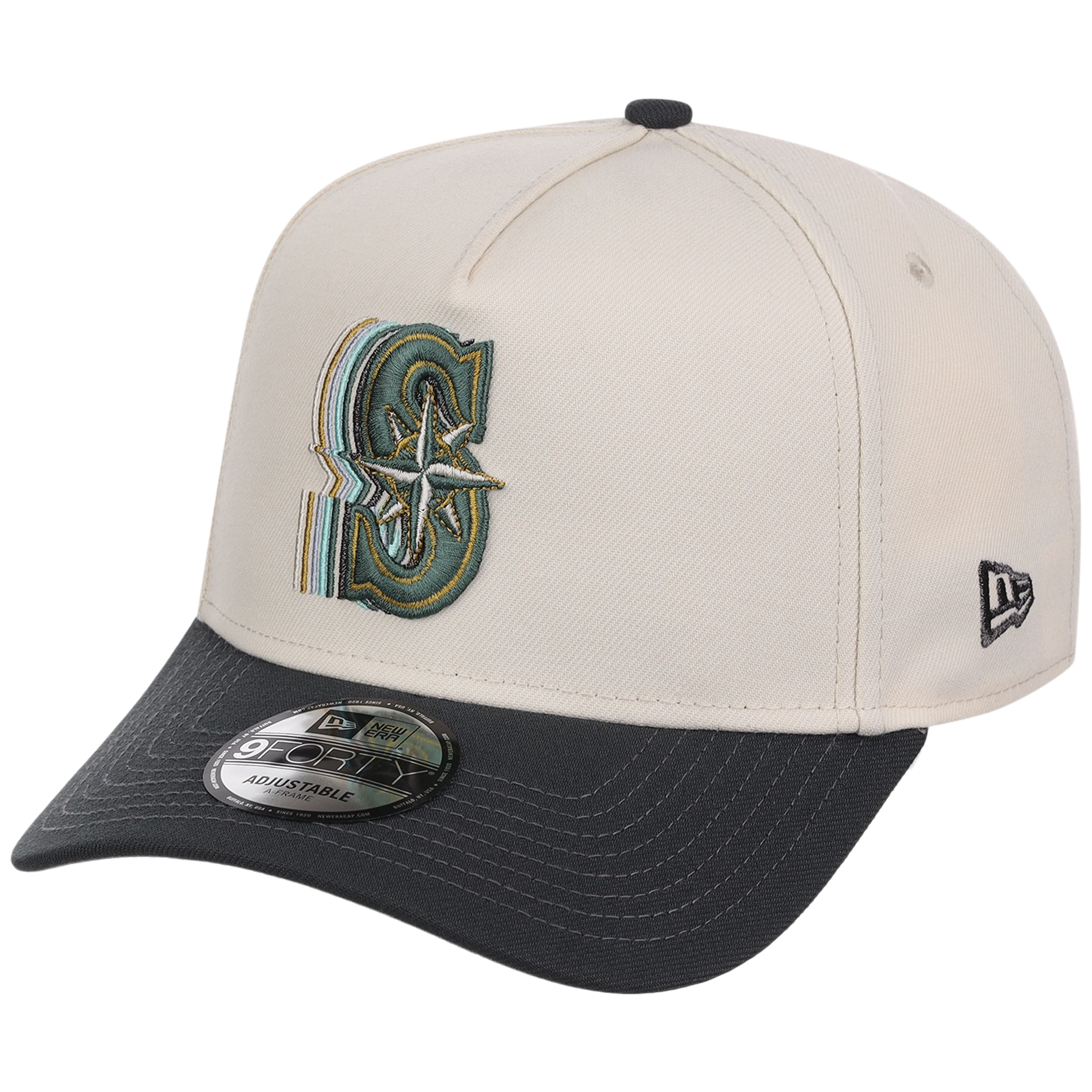Seattle Mariners MLB Cream Clouds New Era 9FORTY