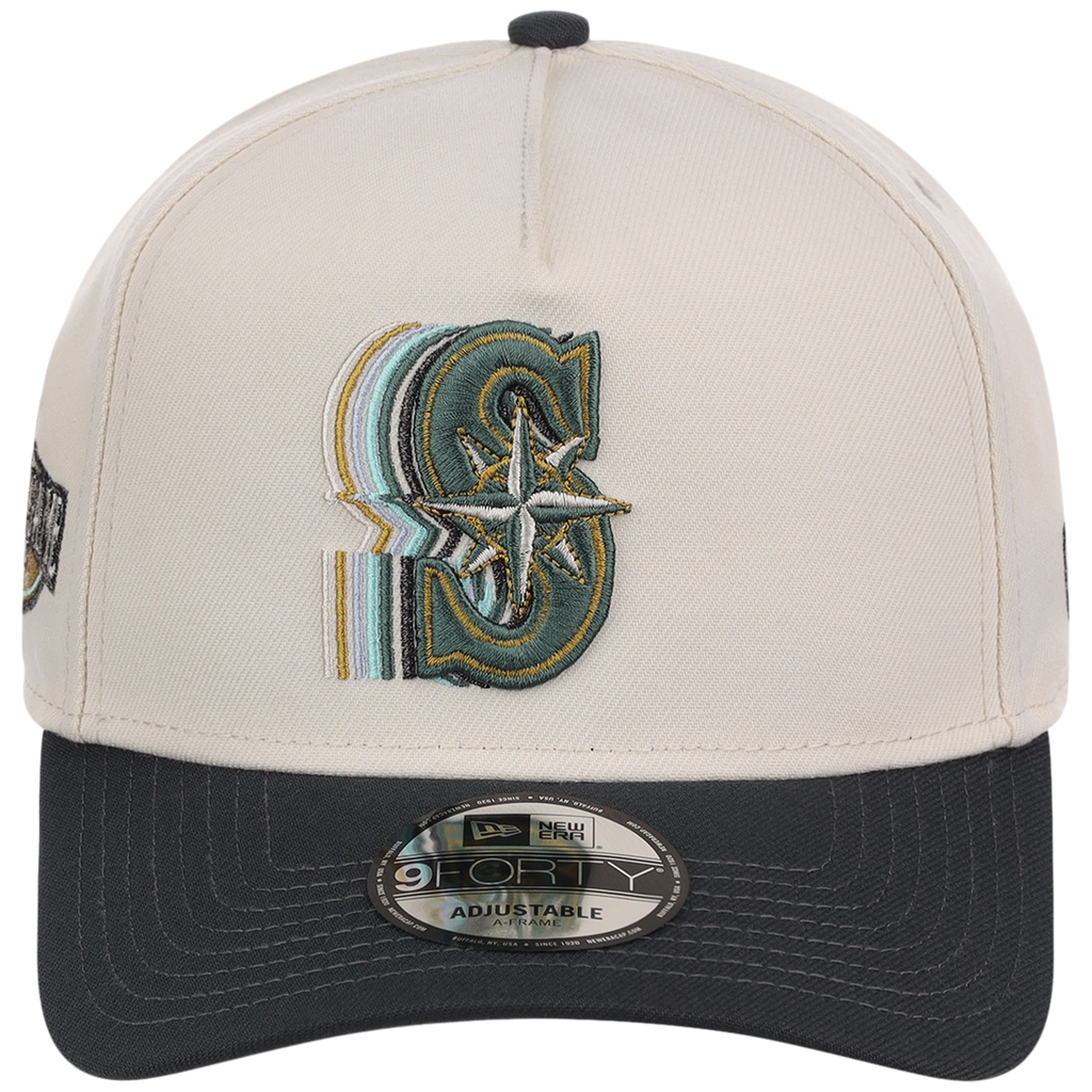 Seattle Mariners MLB Cream Clouds New Era 9FORTY