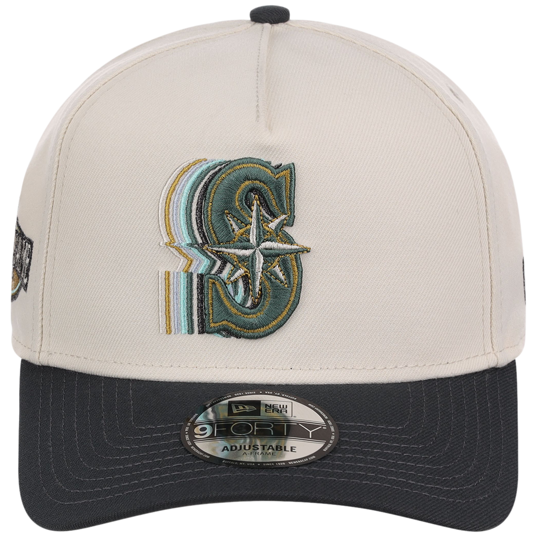 Seattle Mariners MLB Cream Clouds New Era 9FORTY