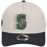 Seattle Mariners MLB Cream Clouds New Era 9FORTY