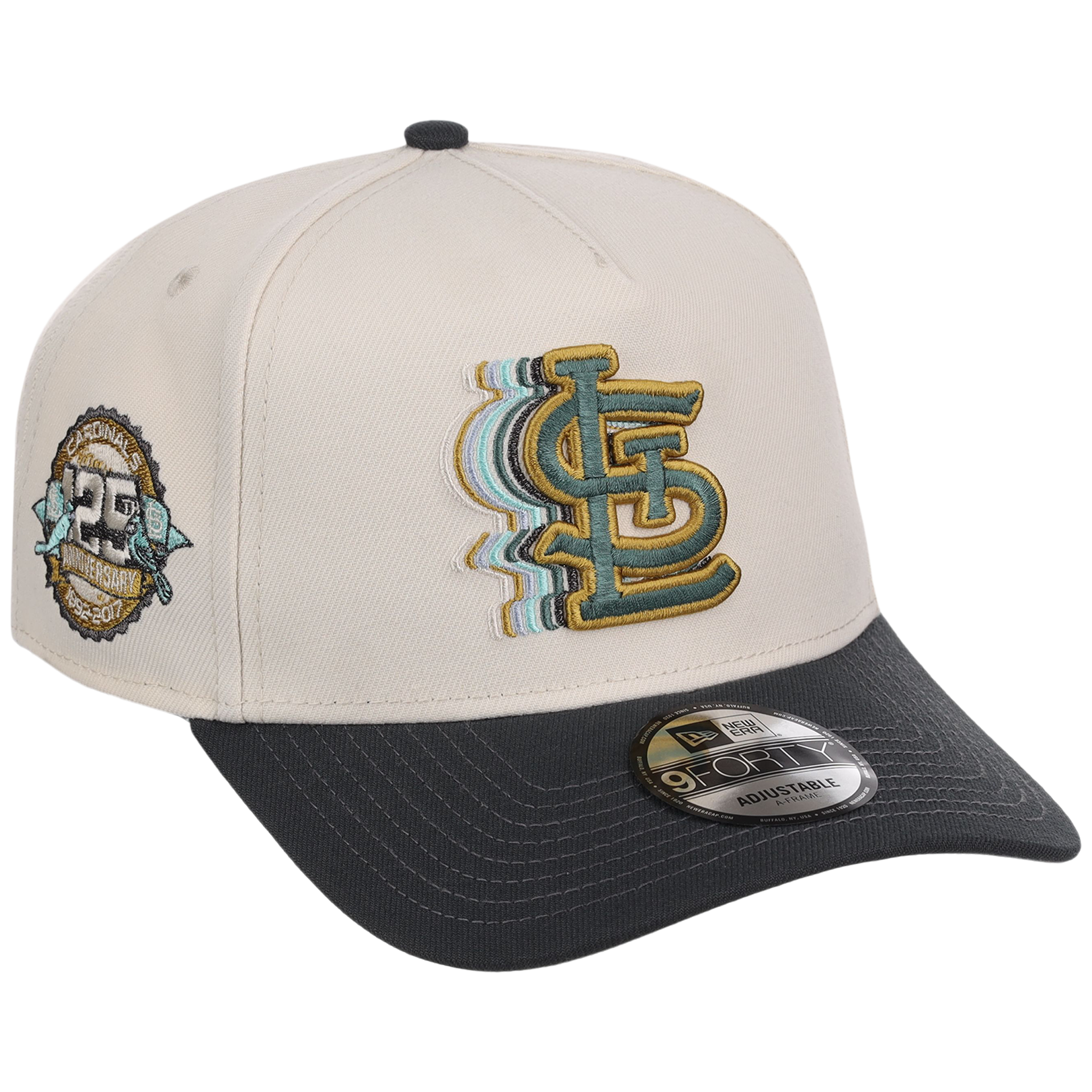 St. Louis Cardinals MLB Cream Clouds New Era 9FORTY