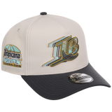 Tampa Bay Rays MLB Cream Clouds New Era 9FORTY