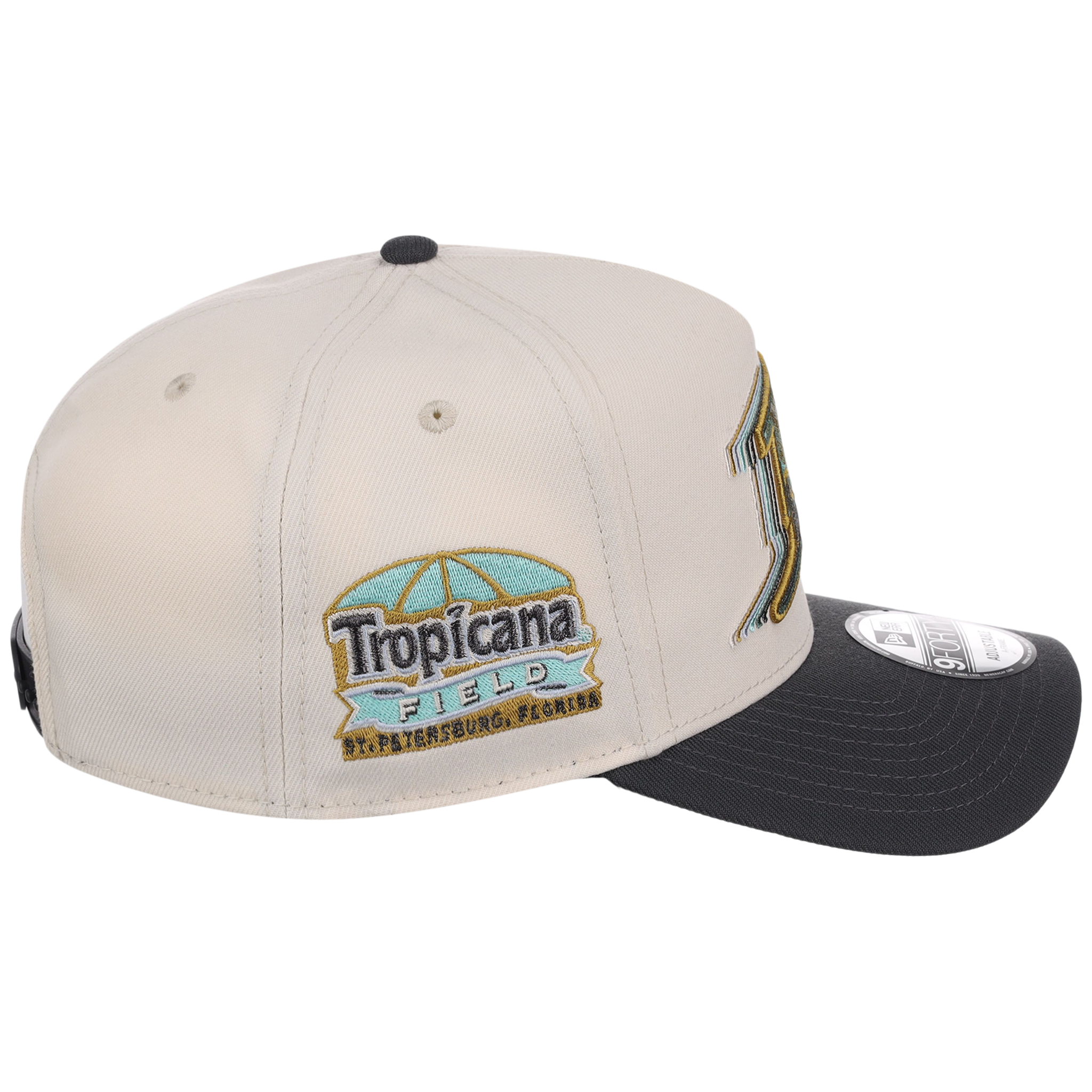 Tampa Bay Rays MLB Cream Clouds New Era 9FORTY