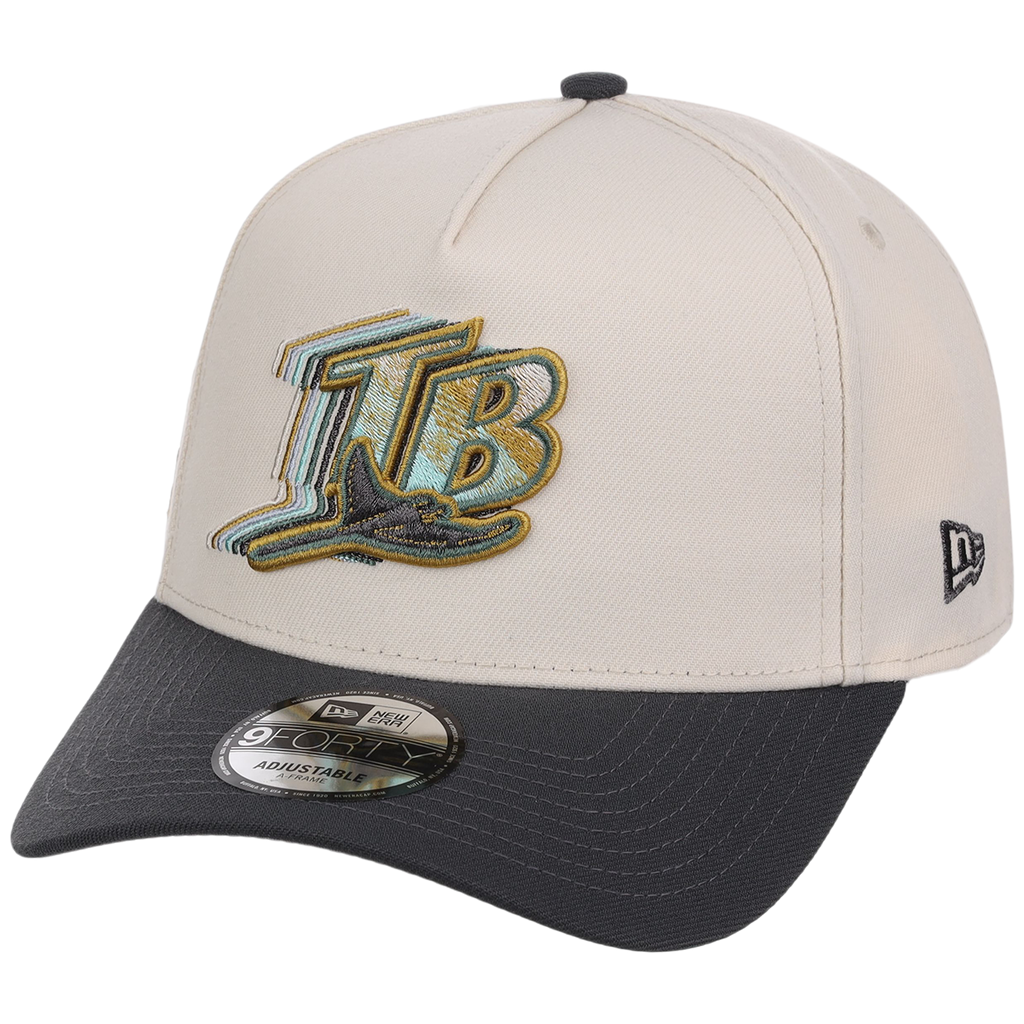 Tampa Bay Rays MLB Cream Clouds New Era 9FORTY