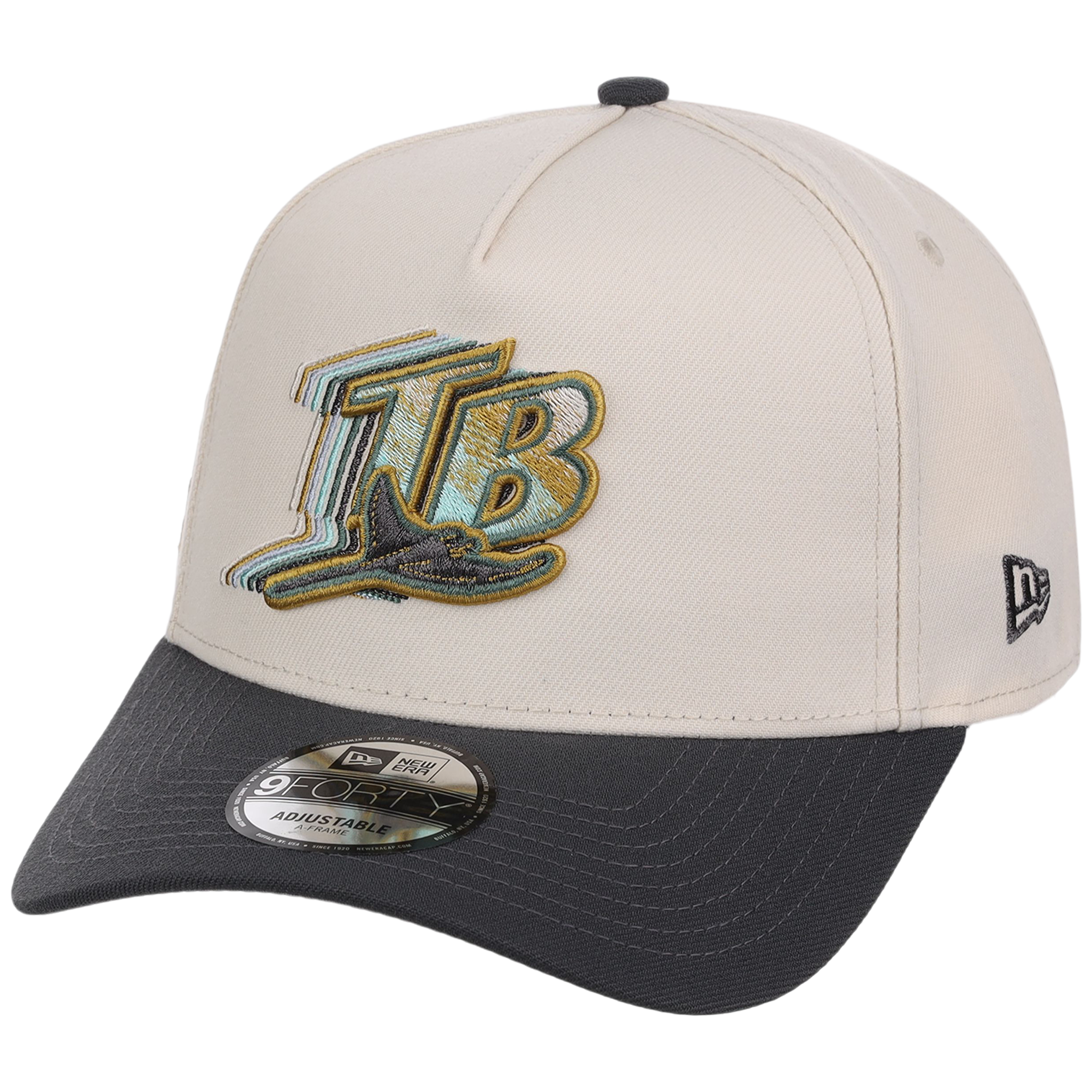 Tampa Bay Rays MLB Cream Clouds New Era 9FORTY