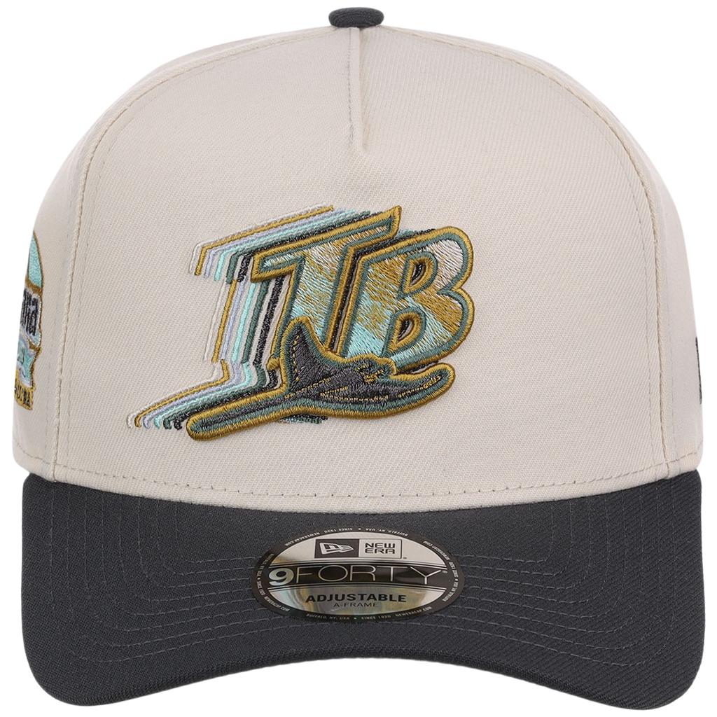 Tampa Bay Rays MLB Cream Clouds New Era 9FORTY
