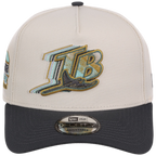 Tampa Bay Rays MLB Cream Clouds New Era 9FORTY