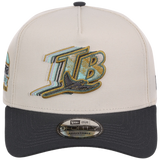 Tampa Bay Rays MLB Cream Clouds New Era 9FORTY