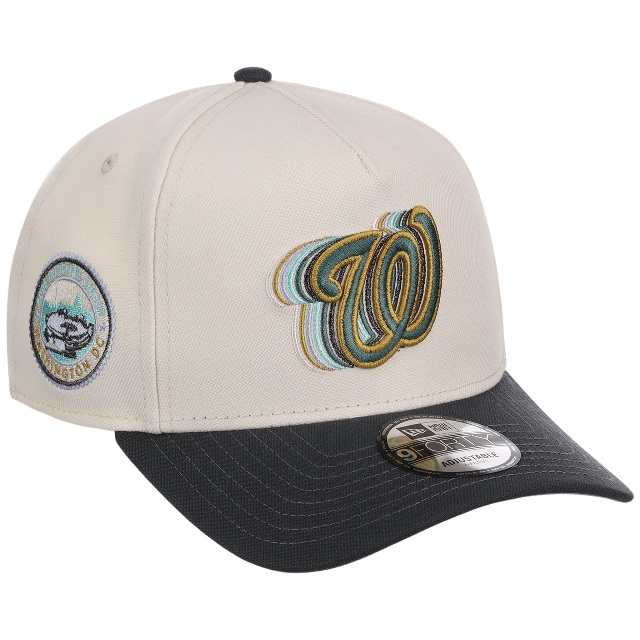 Washington Nationals MLB Cream Clouds New Era 9FORTY