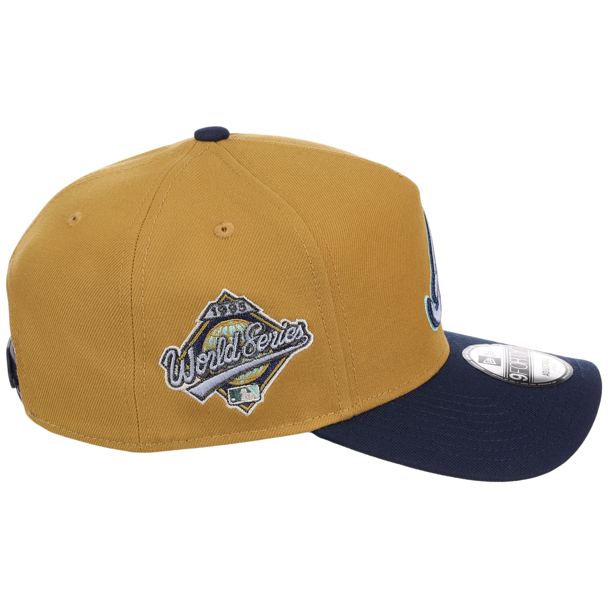 Atlanta Braves MLB Dusted Navy New Era 9FORTY