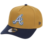 Atlanta Braves MLB Dusted Navy New Era 9FORTY