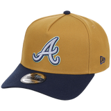 Atlanta Braves MLB Dusted Navy New Era 9FORTY