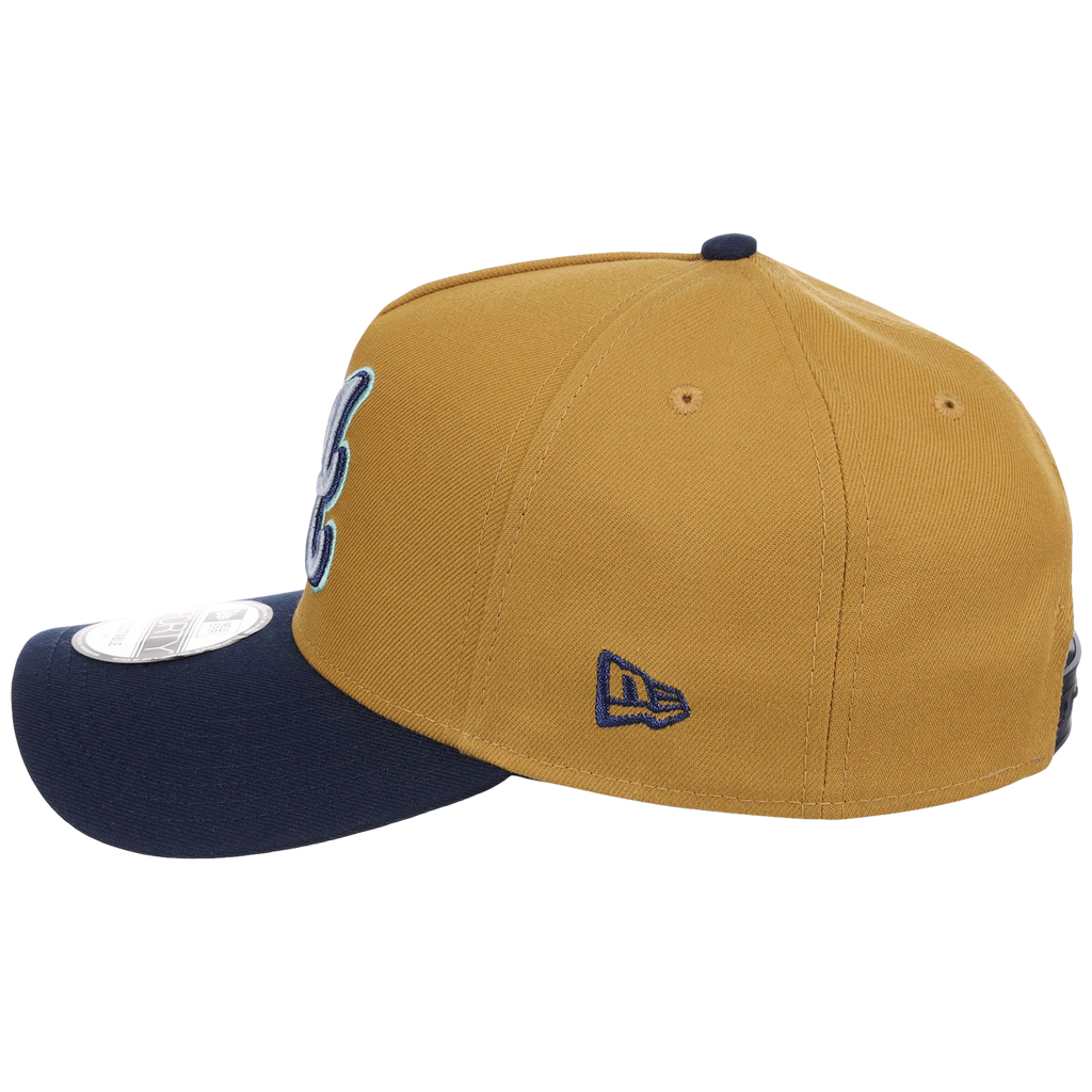 Atlanta Braves MLB Dusted Navy New Era 9FORTY