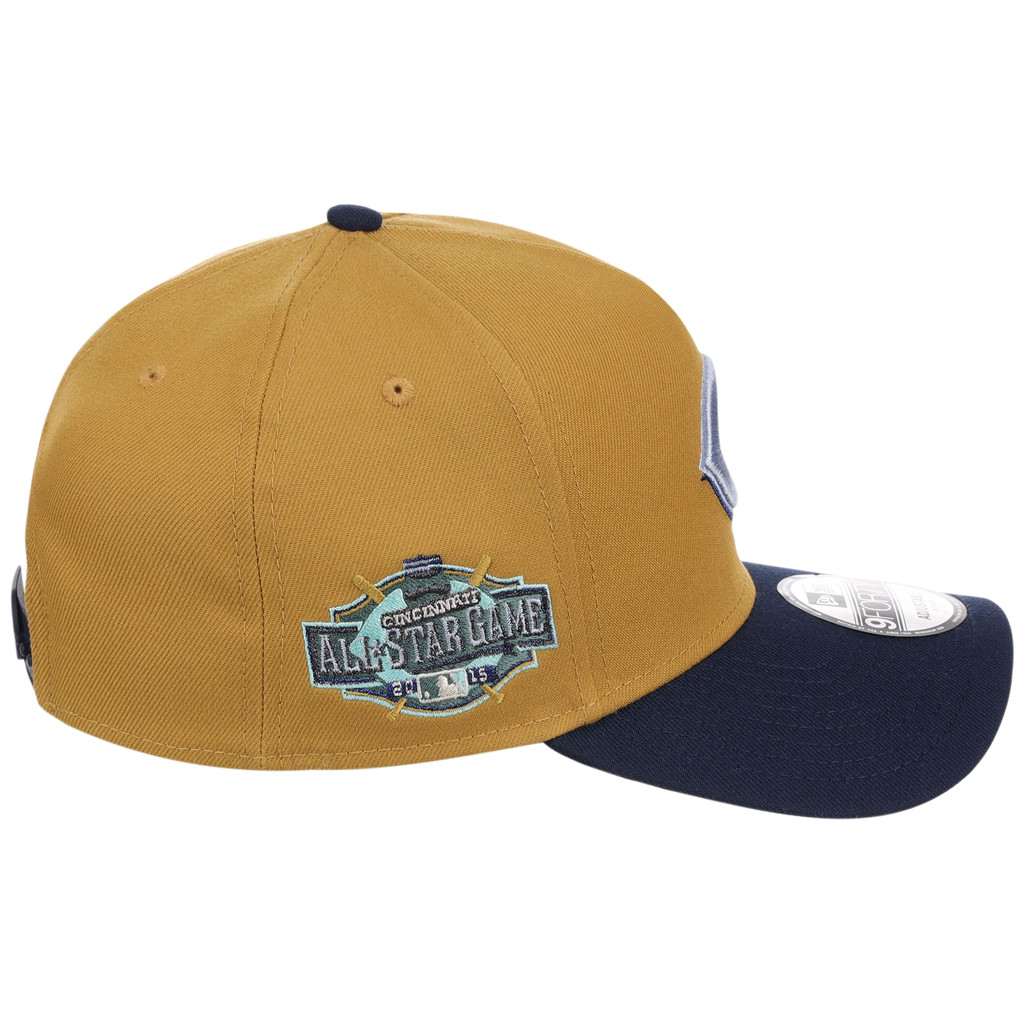 Cincinnati Reds MLB Dusted Navy New Era 9FORTY