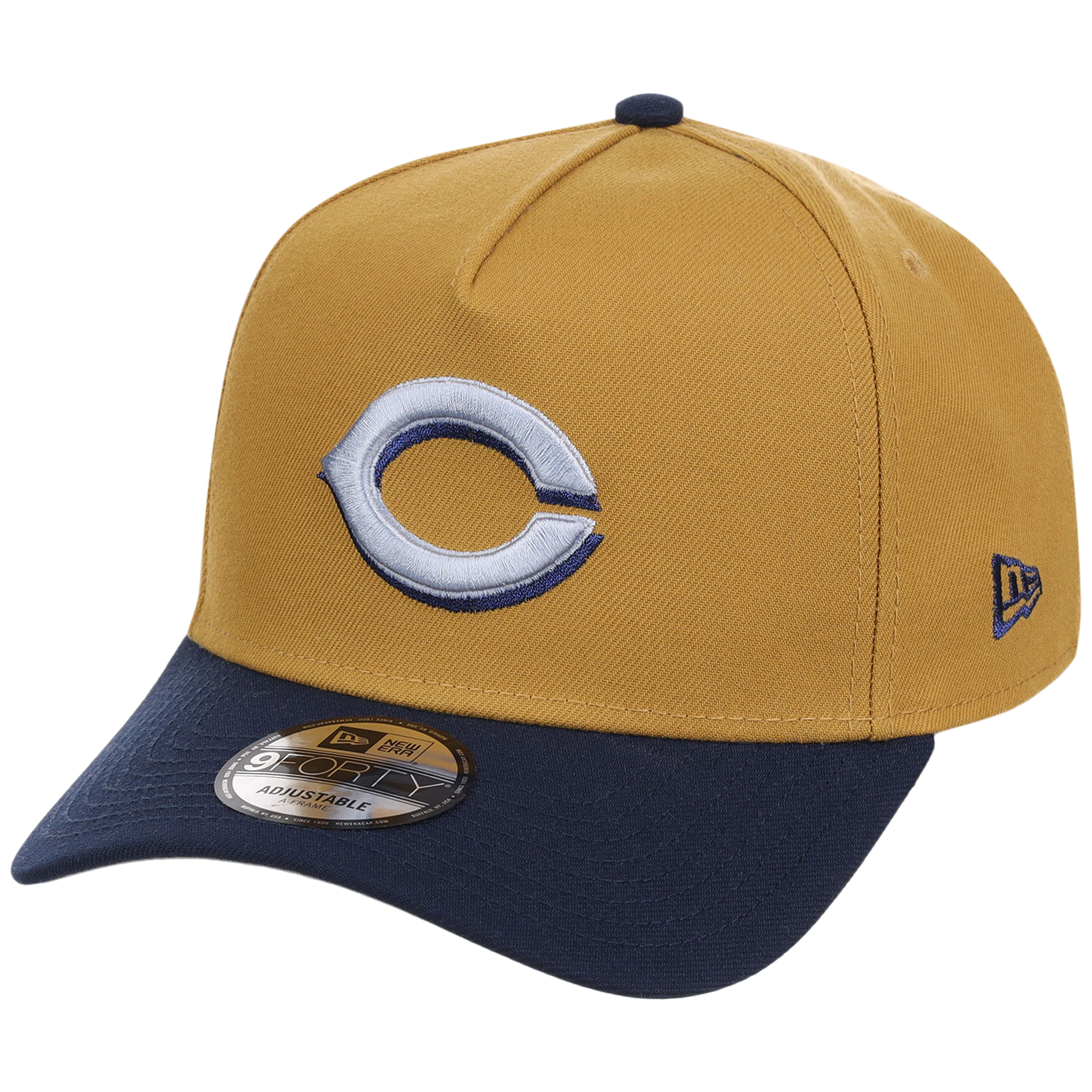 Cincinnati Reds MLB Dusted Navy New Era 9FORTY