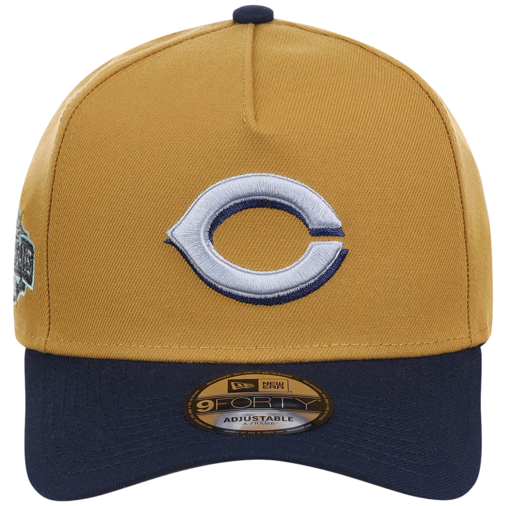 Cincinnati Reds MLB Dusted Navy New Era 9FORTY