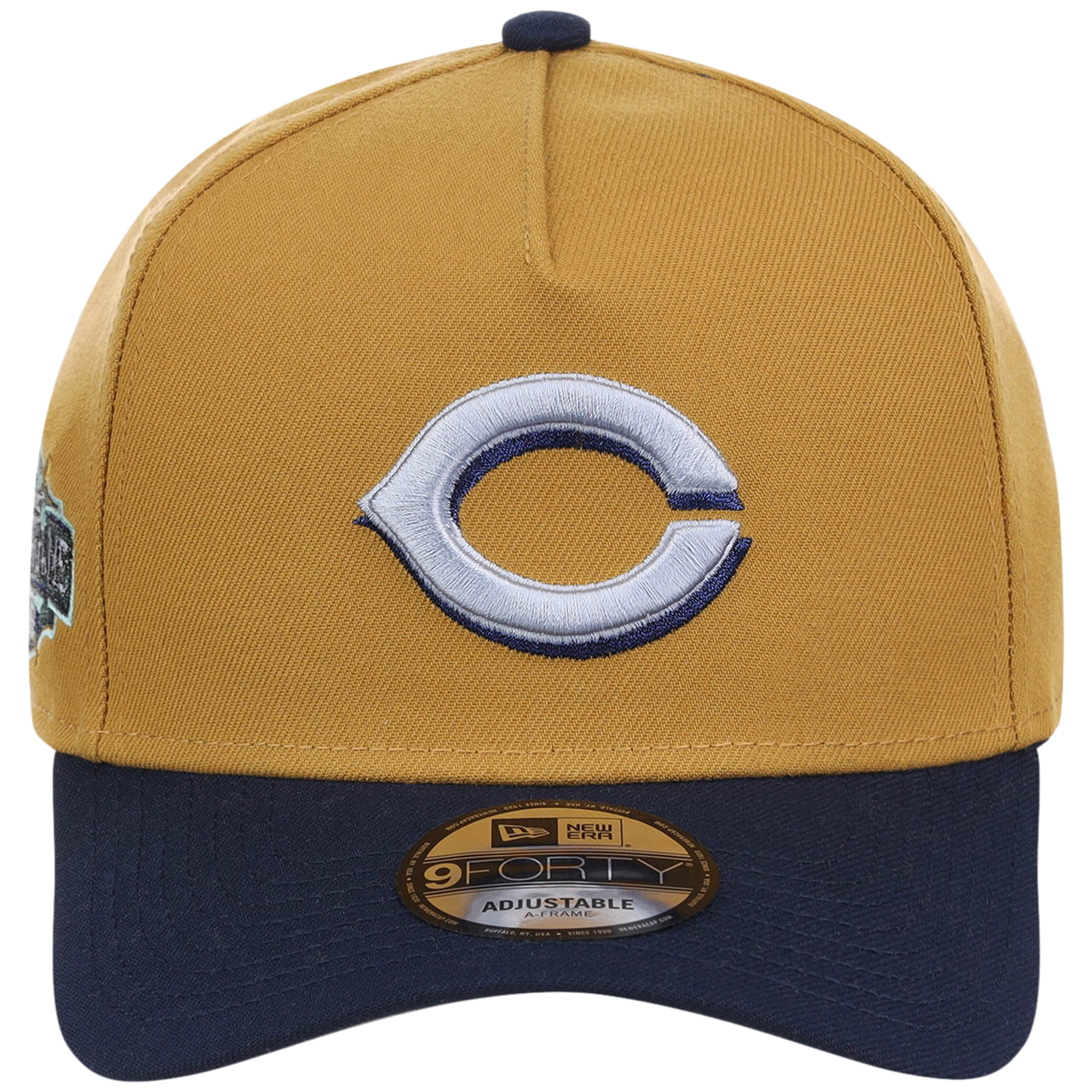 Cincinnati Reds MLB Dusted Navy New Era 9FORTY