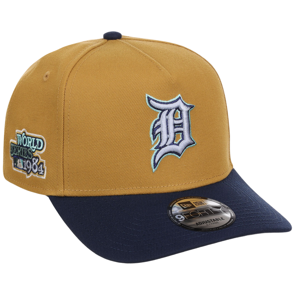 Detroit Tigers MLB Dusted Navy New Era 9FORTY