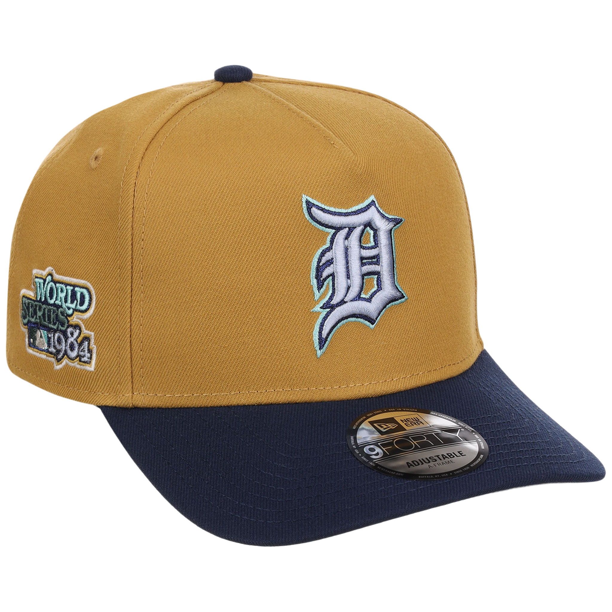 Detroit Tigers MLB Dusted Navy New Era 9FORTY