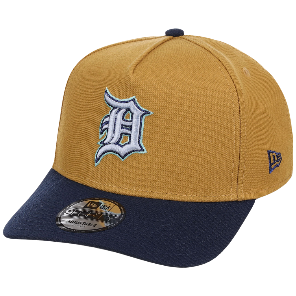 Detroit Tigers MLB Dusted Navy New Era 9FORTY