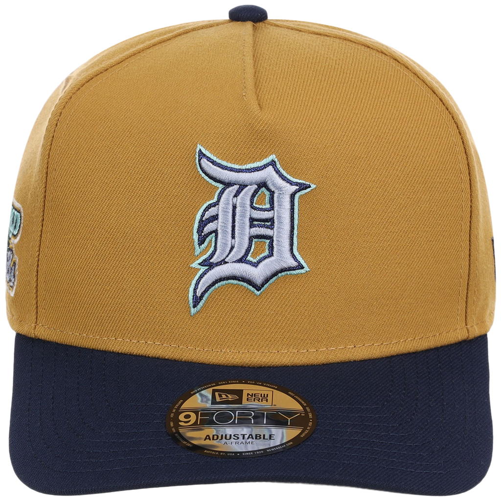 Detroit Tigers MLB Dusted Navy New Era 9FORTY