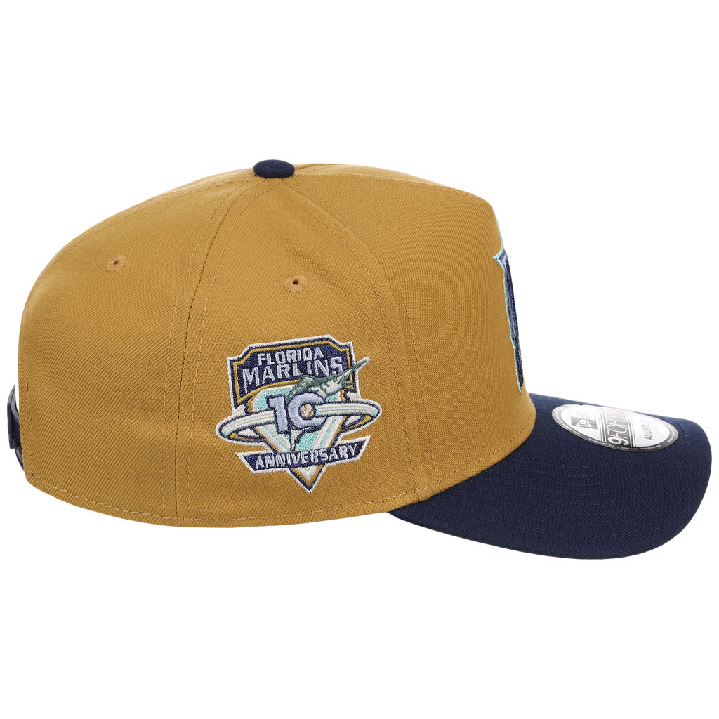 Florida Marlins MLB Dusted Navy New Era 9FORTY