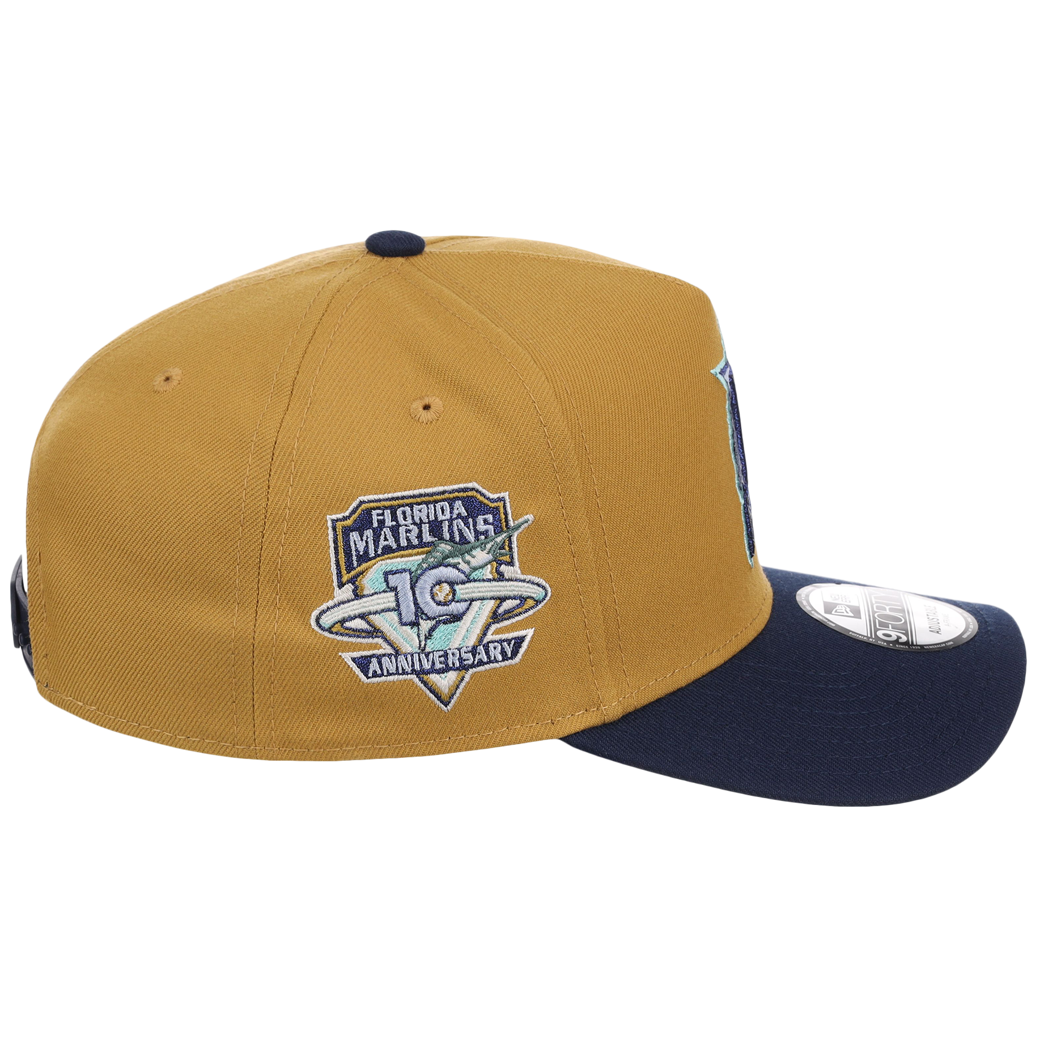 Florida Marlins MLB Dusted Navy New Era 9FORTY