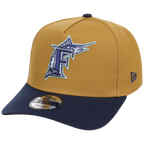 Florida Marlins MLB Dusted Navy New Era 9FORTY