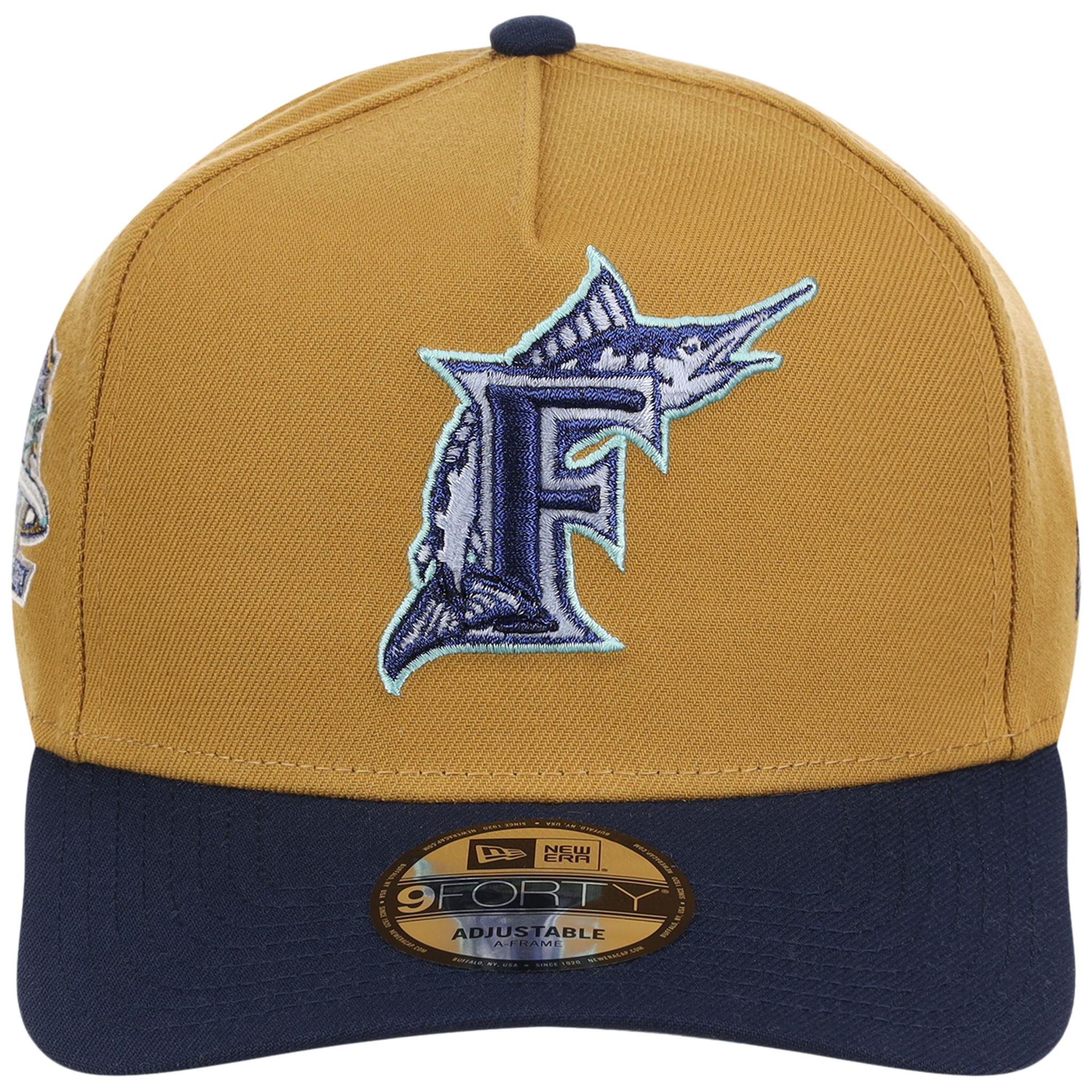 Florida Marlins MLB Dusted Navy New Era 9FORTY