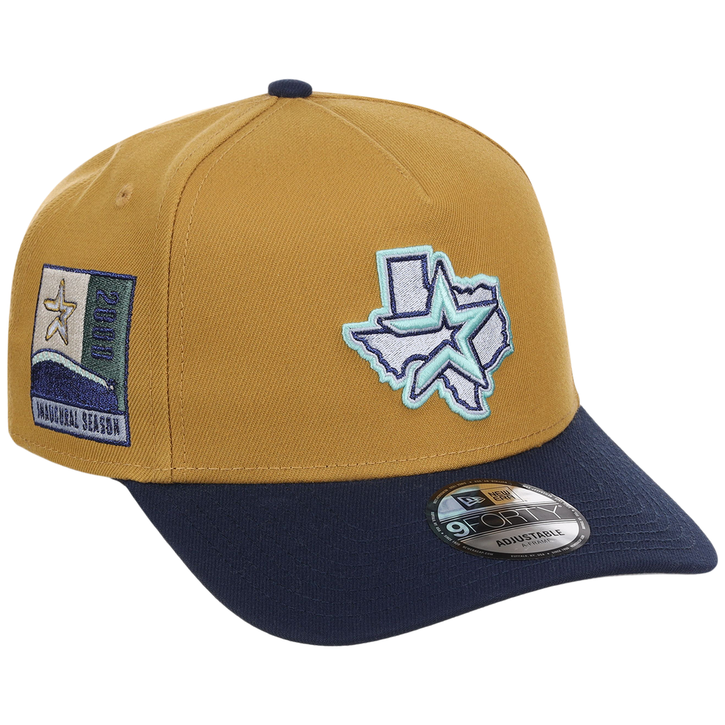 Houston Astros MLB Dusted Navy New Era 9FORTY