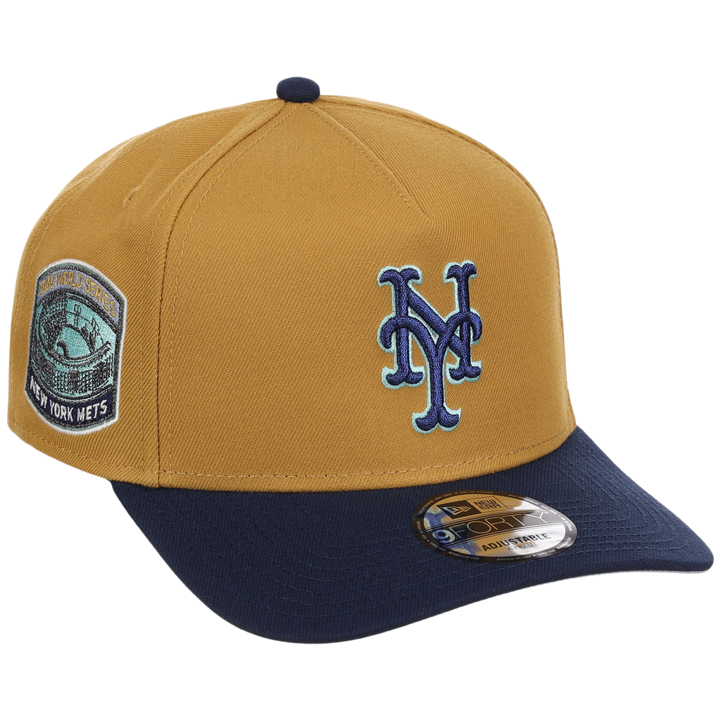 New York Mets MLB Dusted Navy New Era 9FORTY